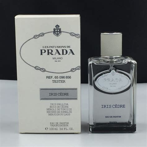 prada iris tester|iris cedre prada perfume.